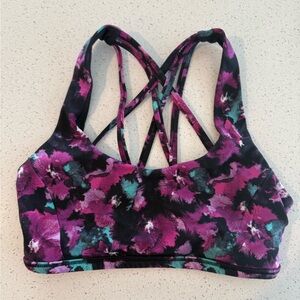 Patterned LuLu Lemon Sports Bra